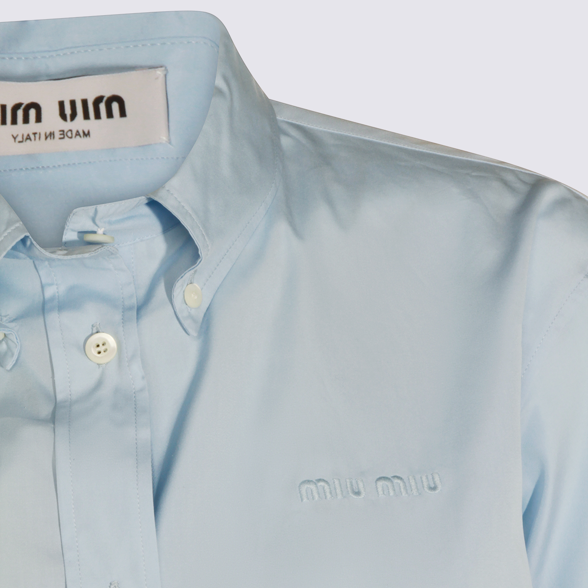 [Miu Miu] Shirts Long Sleeve SS26 MK1693SOOO19SEF0013