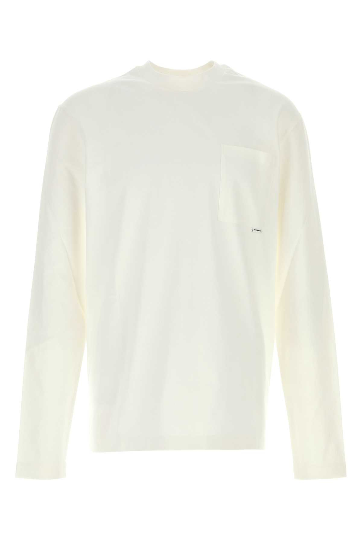 [Jil Sander] T-shirts Long Sleeve FW26 J22GC0269J20256 100