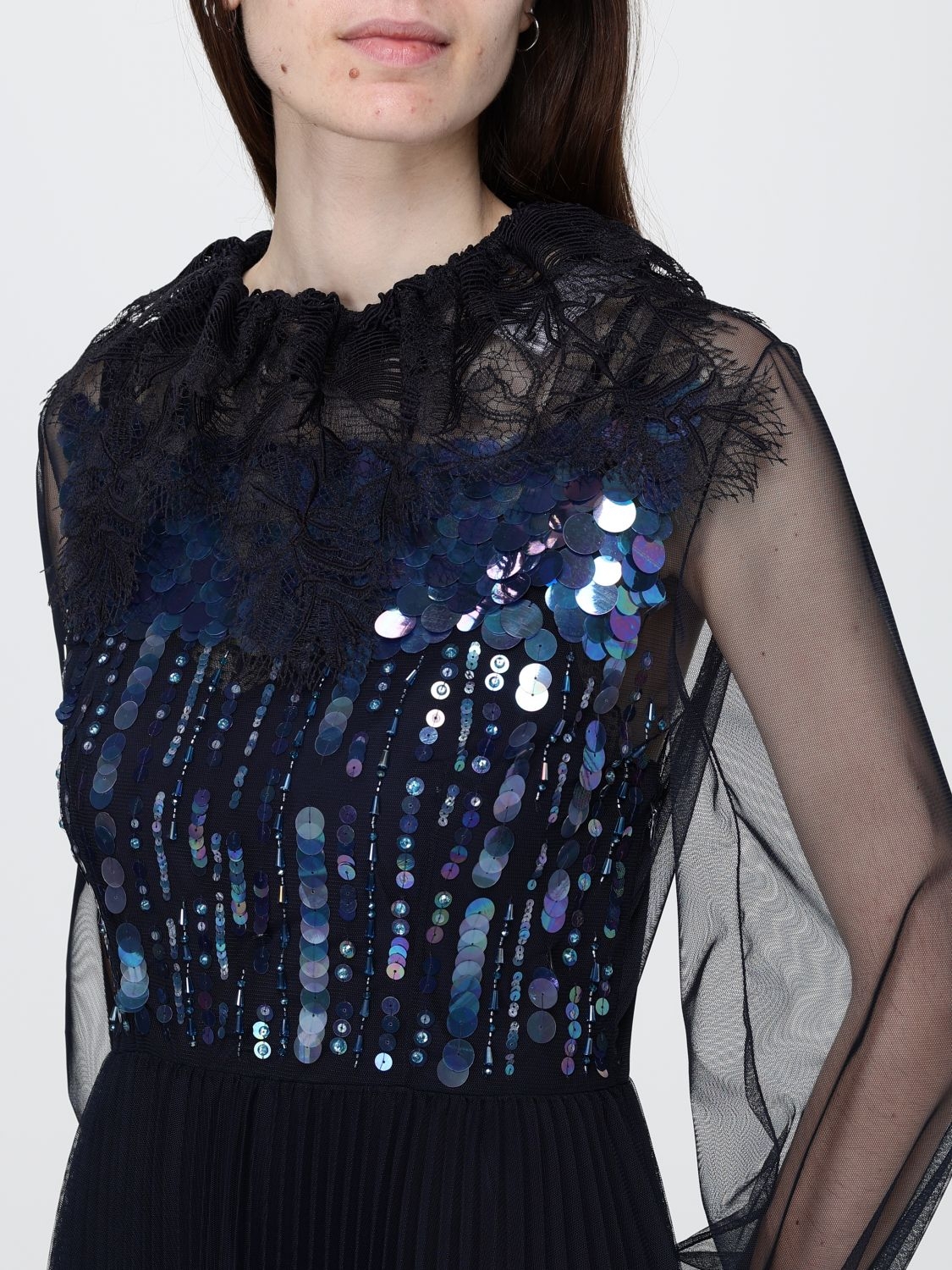 [Fabiana Filippi] Long sleeve dress SS26 ABD276F645M197 5146