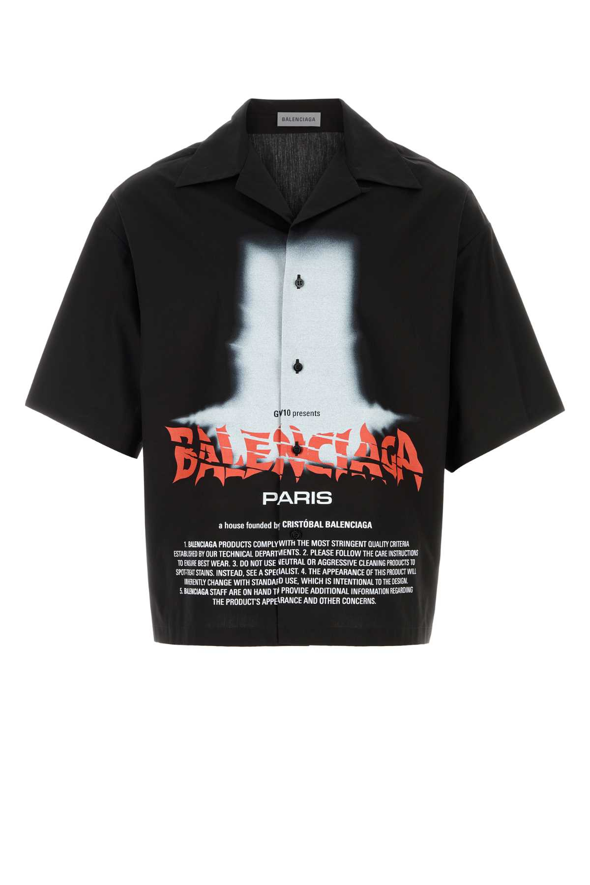 [Balenciaga] Shirts Short Sleeve FW26 A001ZPTULA9 1000