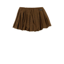 [Miu Miu] Mini skirt FW26 MG2723SOOO19OS F0QB7