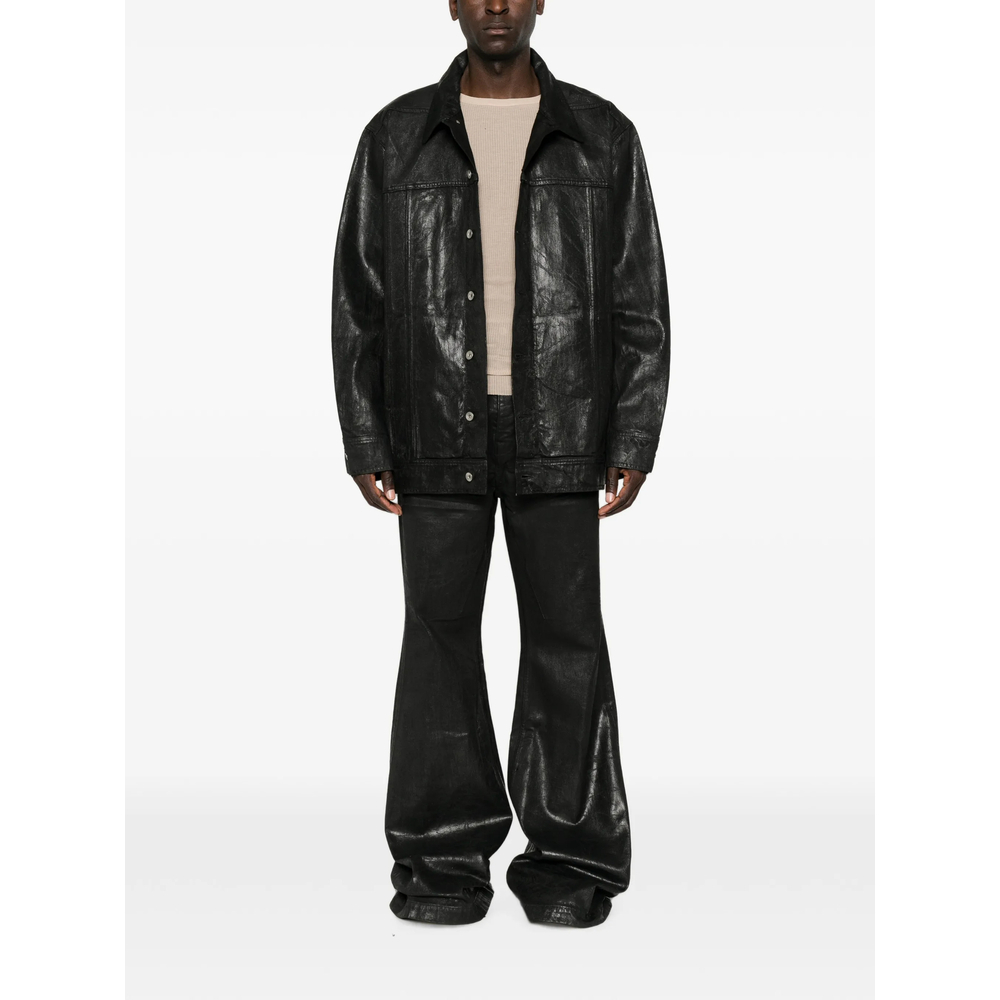[RICK OWENS DRKSHDW] Leather Jacket FW26 DU02F6761 BMC 09