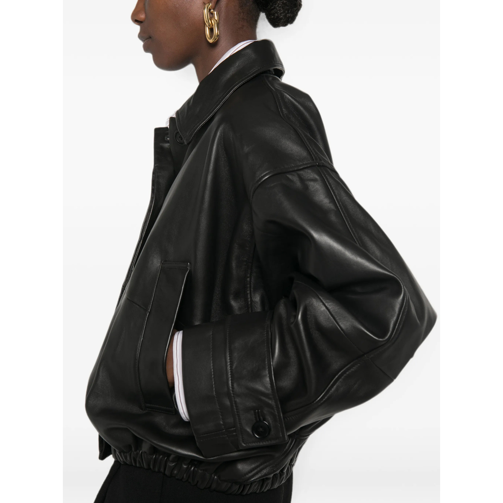 [ROHE] Leather Jacket FW26 420-11-248  BLACK