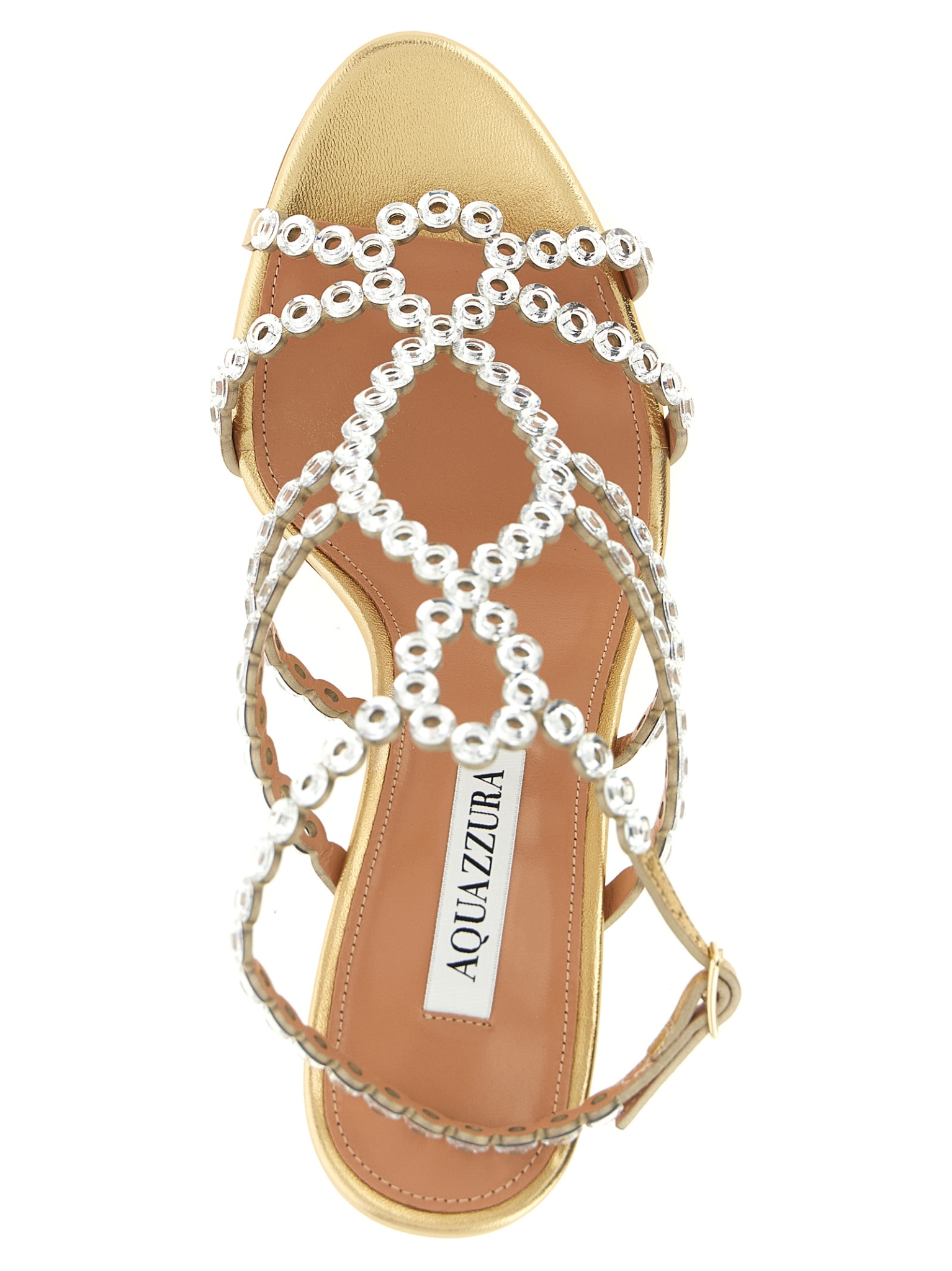 [Aquazzura] Sandals SS26 MRUMIDS0NPLSOFTGOLD