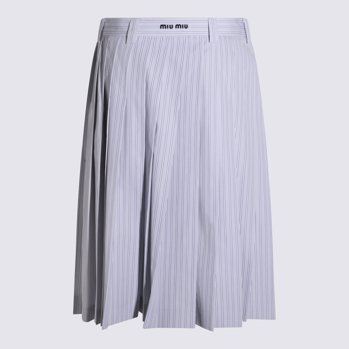 [Miu Miu] Midi skirt SS26 MG2052SOOO180UF0424