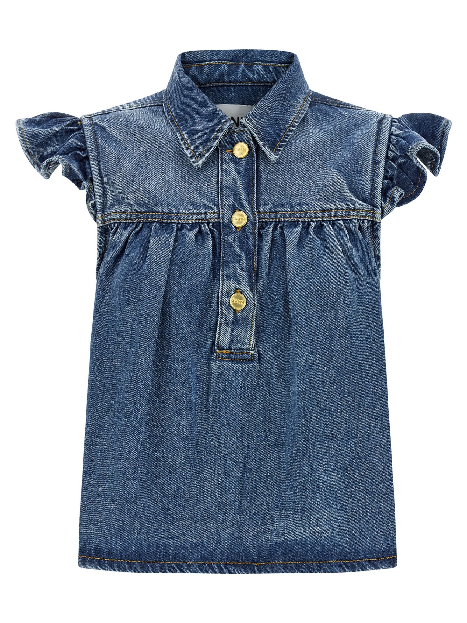 [GANNI] Blouse SS26 A1040047091