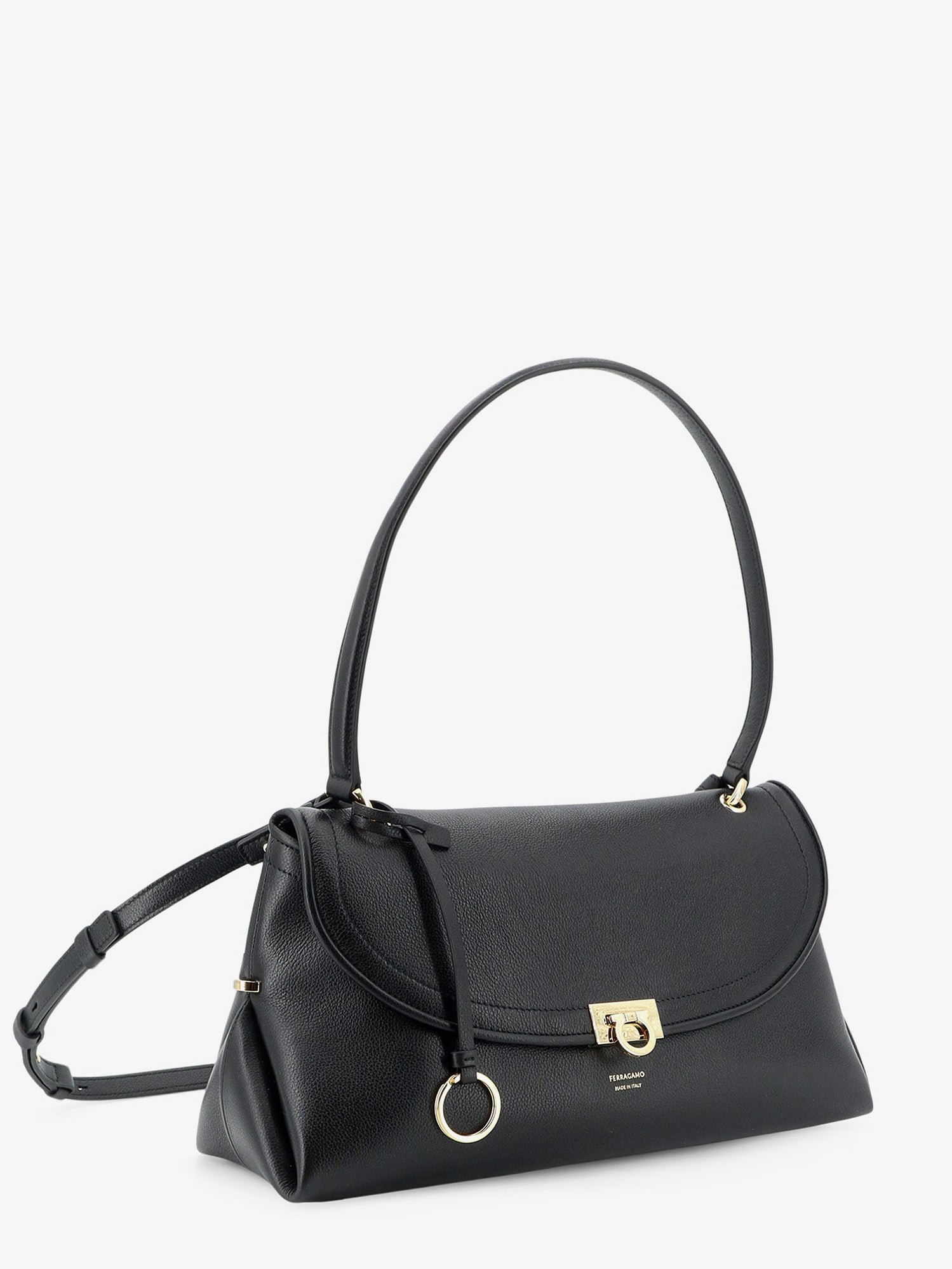 [Ferragamo] Shoulder bag FW26 21A869796247NEROTESTADIMORO