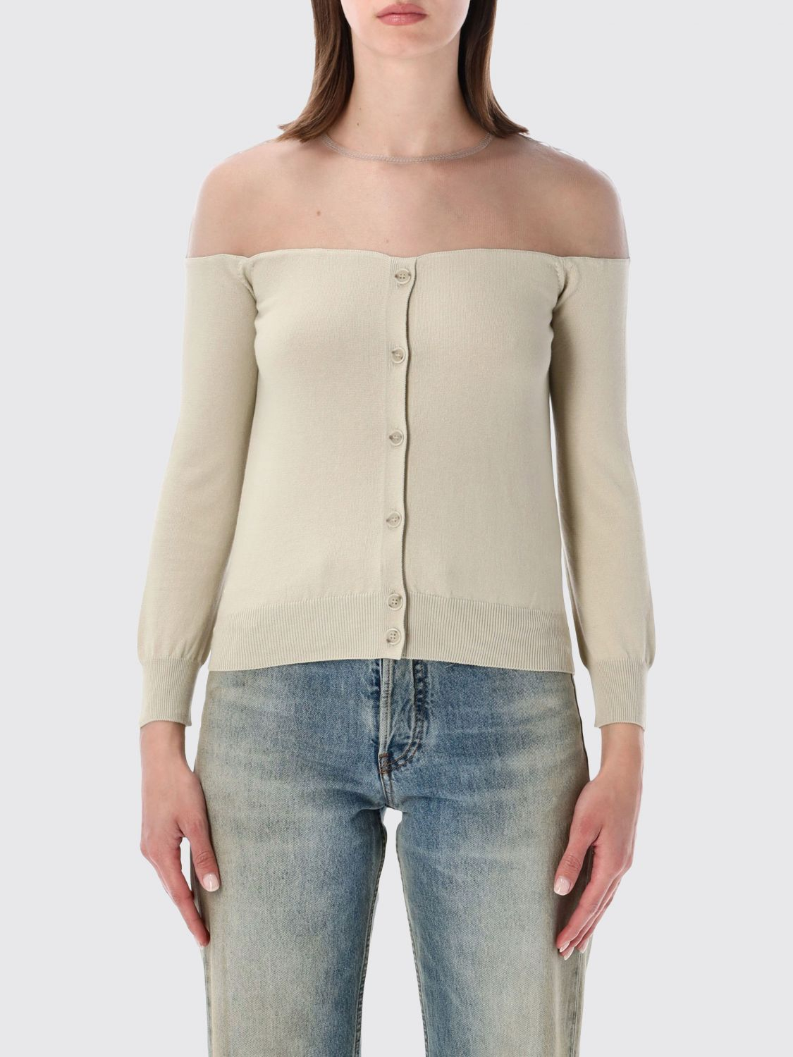 [MM6 Maison Margiela] T-shirts Long Sleeve SS26 S62HP0043M13273 729