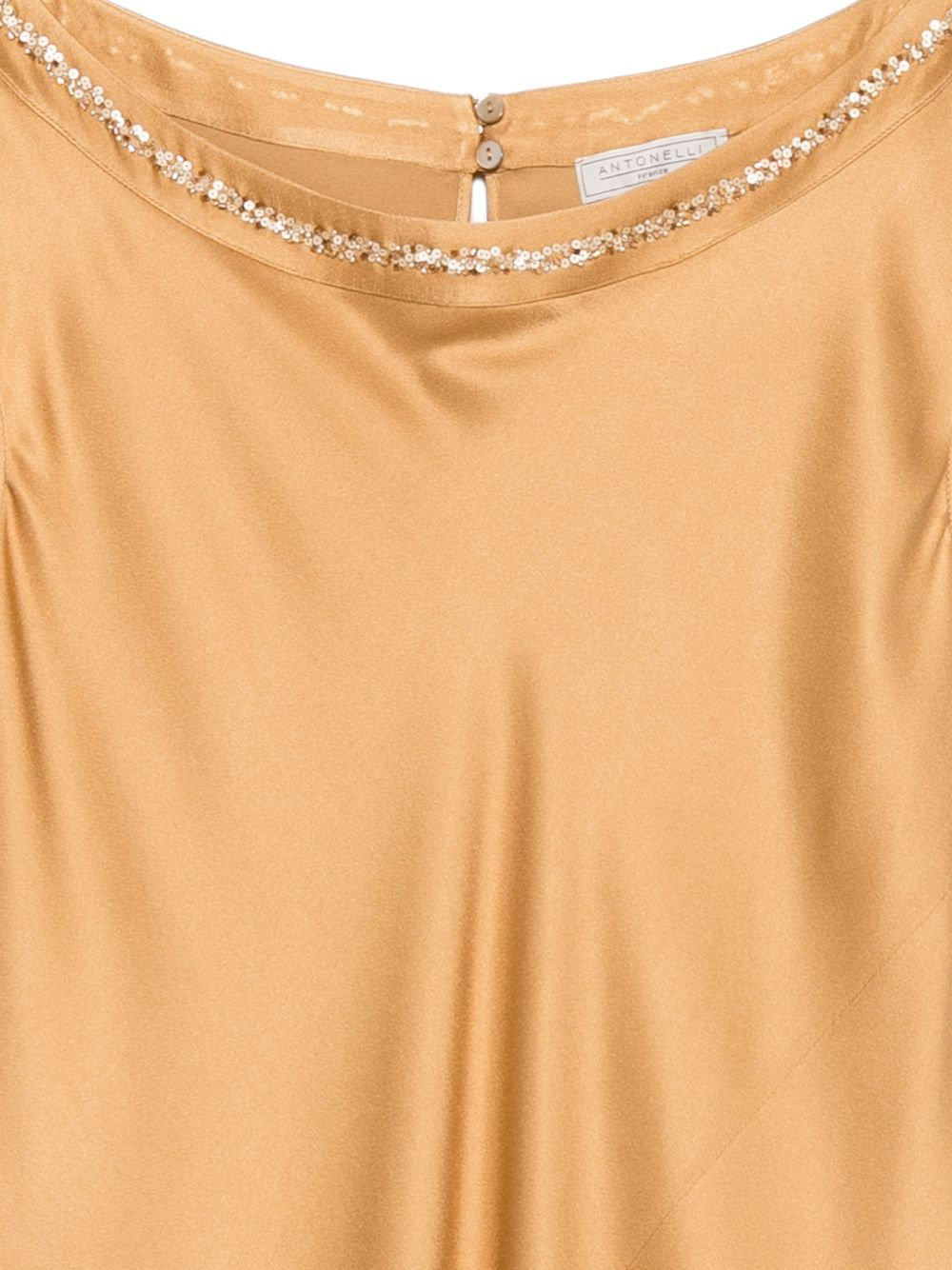 [ANTONELLI FIRENZE] Sleeveless dress SS26 MAXWELL Q6789 355C 605