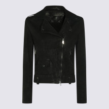 [SALVATORE SANTORO] Leather Jacket SS26 46031DNIVBLACK