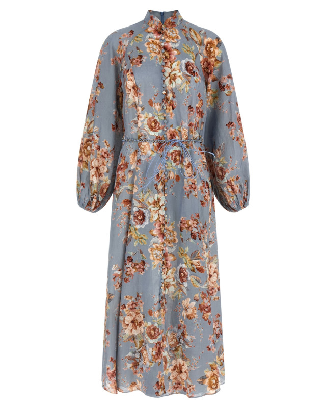 [Zimmermann] Long sleeve dress SS26 2354DRS261CFLR