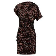 [GANNI] Short sleeve dress SS26 A1030201ZWX