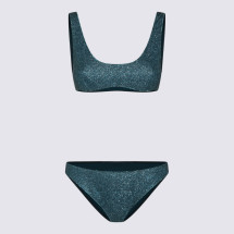 [OSEREE] Swimsuit SS26 LSS205PEACOCK