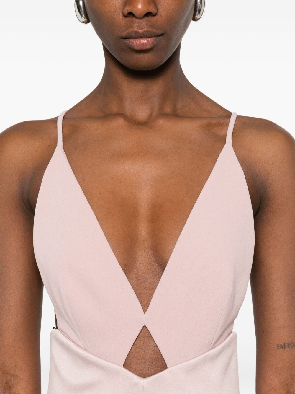[Solace London] Sleeveless dress SS26 OS46045OYSTER