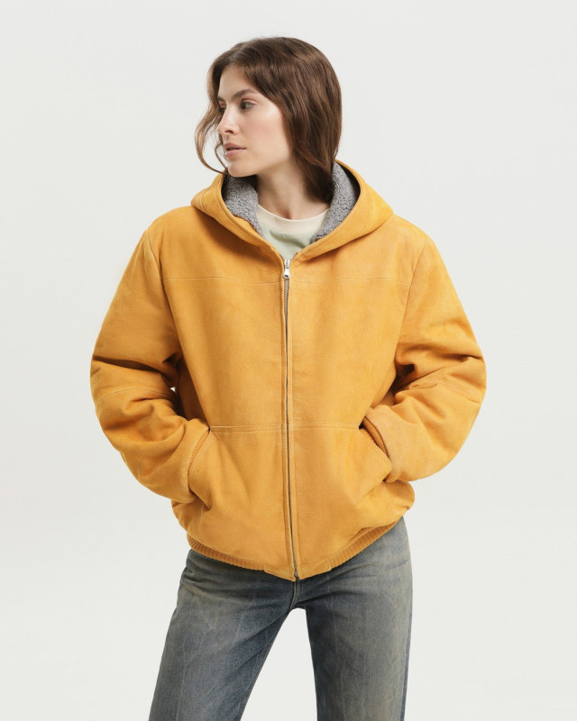 [1989 STUDIO] Leather Jacket FW25 F04WLB005LEA001