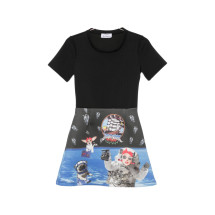 [THE ARTISTYLIST] Short sleeve dress SS26 SPACE NEW DRESS MLT