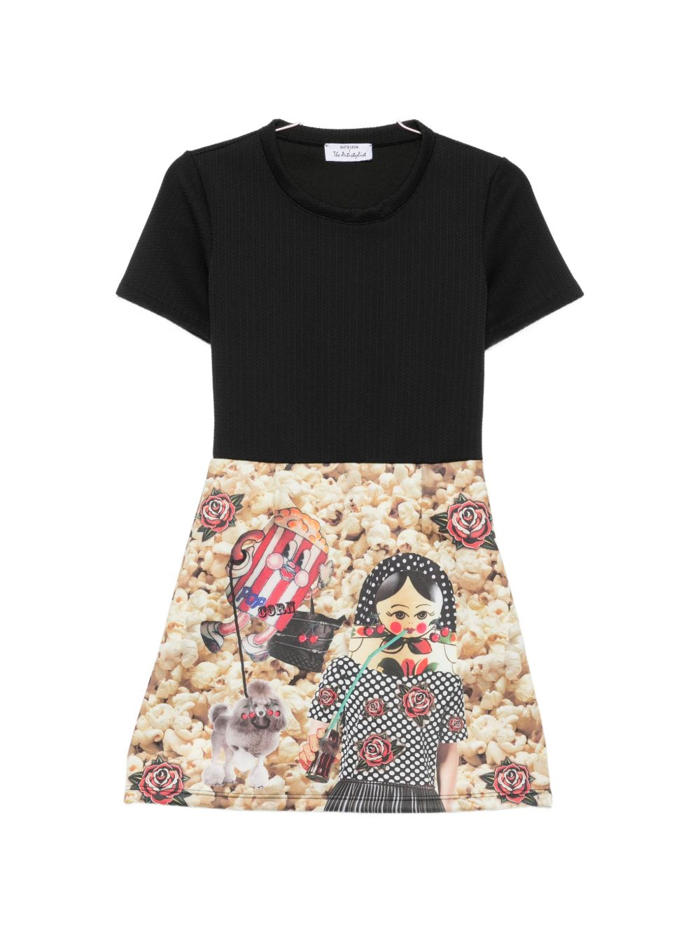 [THE ARTISTYLIST] Short sleeve dress SS26 POPCORN NEW DRESS MLT