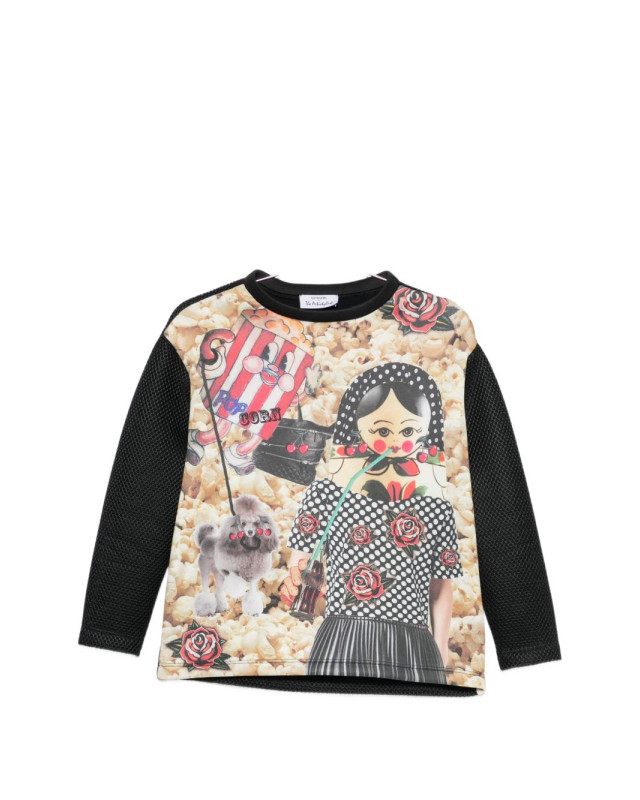 [THE ARTISTYLIST] Sweatshirt SS26 POPCORN SWEATER MLT
