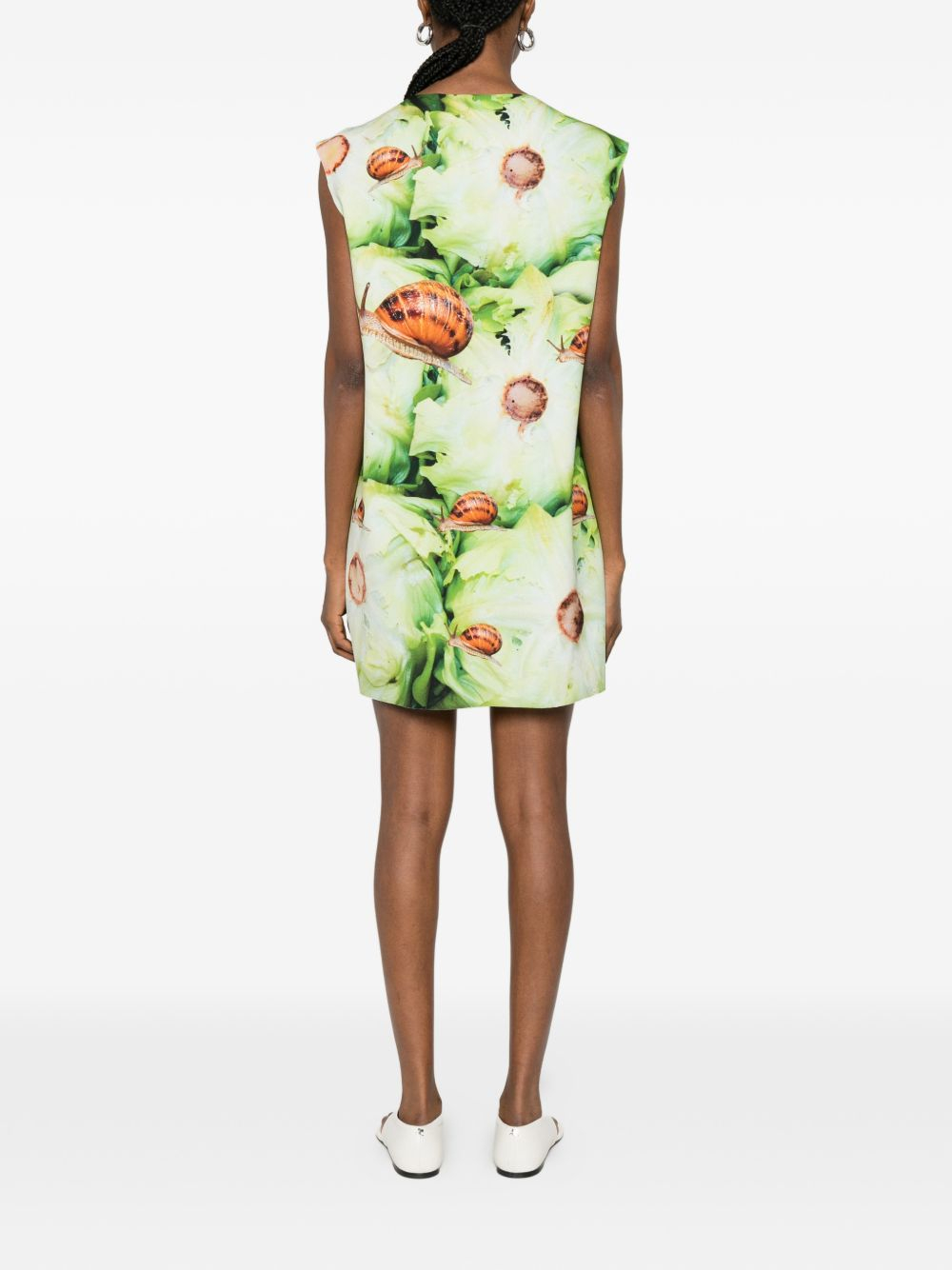 [THE ARTISTYLIST] Sleeveless dress SS26 ROCKSALAD SCUBA DRESS MLT