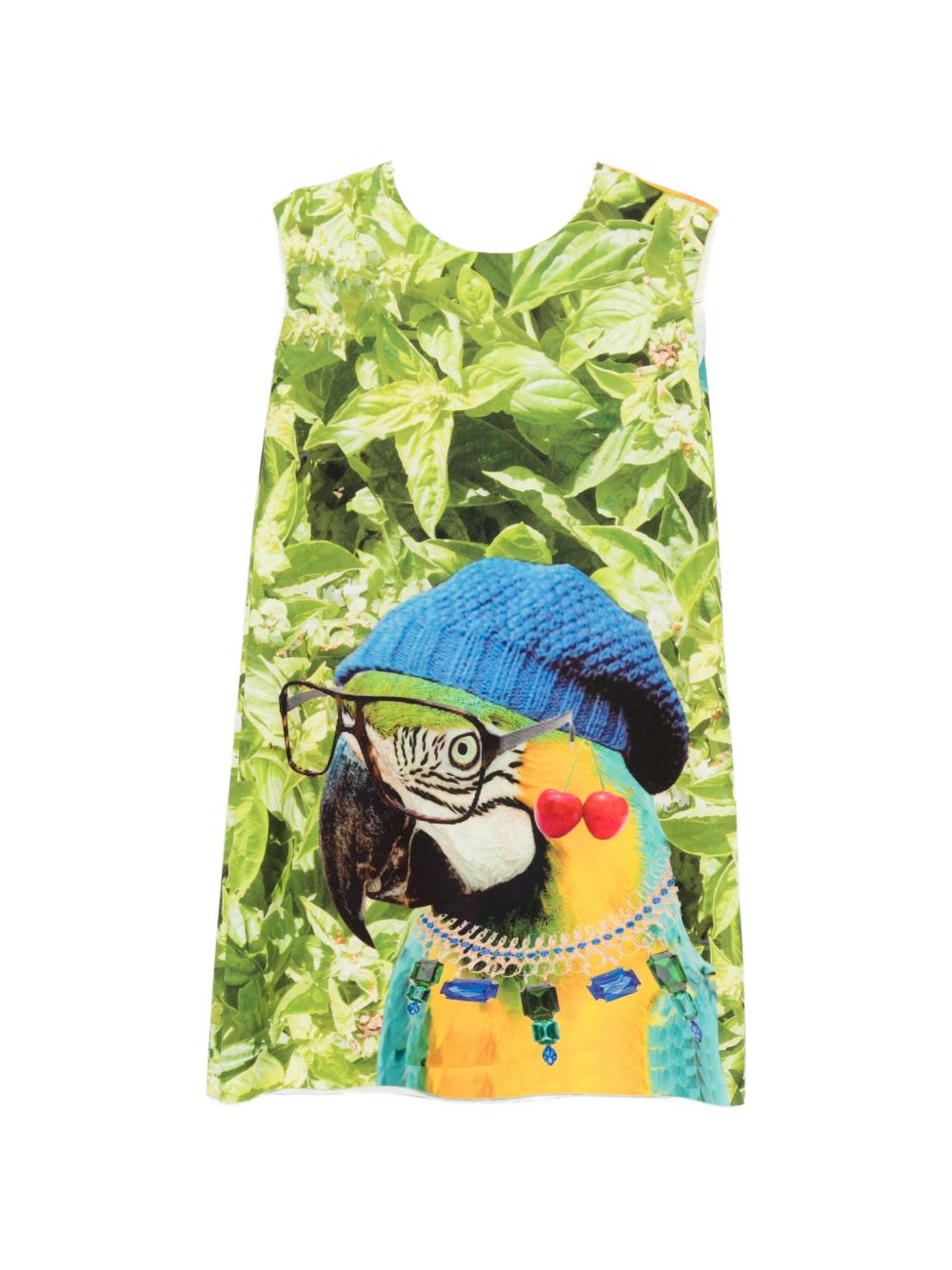 [THE ARTISTYLIST] Sleeveless dress SS26 MADNESS SCUBA DRESS MLT