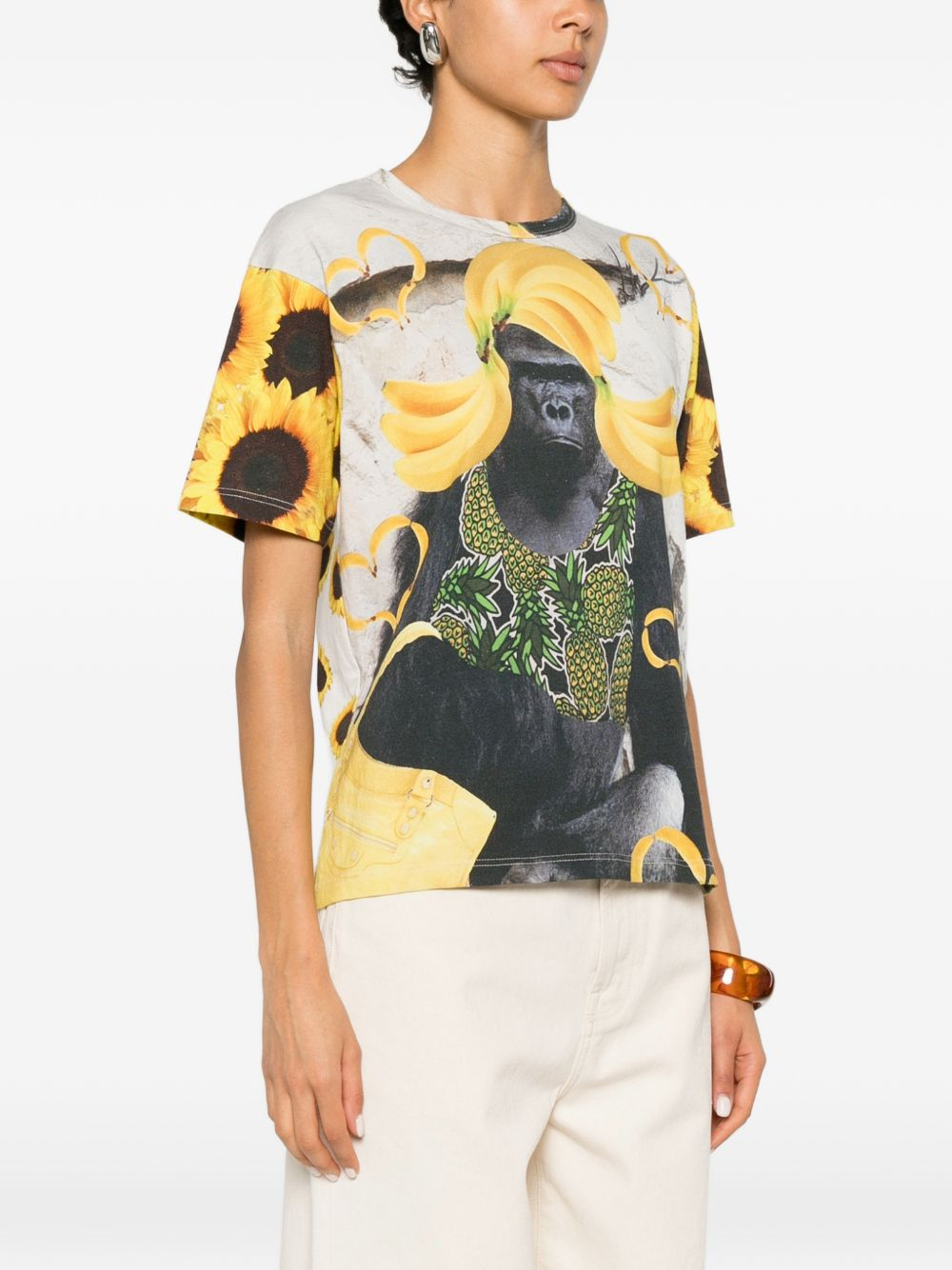 [THE ARTISTYLIST] T-shirts Short Sleeve SS26 MONKEY TSHIRT MLT