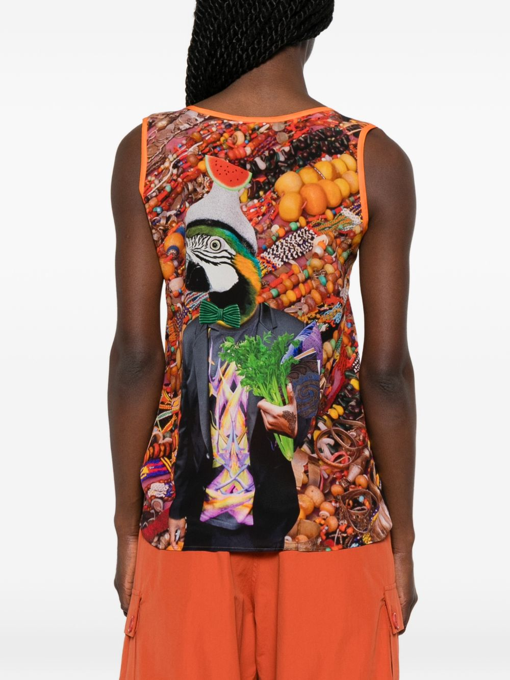 [THE ARTISTYLIST] T-shirts Sleeveless SS26 JEWELERY TOP MLT