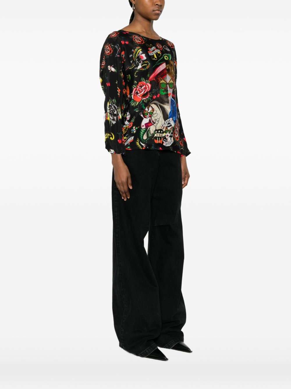 [THE ARTISTYLIST] Blouse SS26 OLD SCHOOL BLOUSE MLT