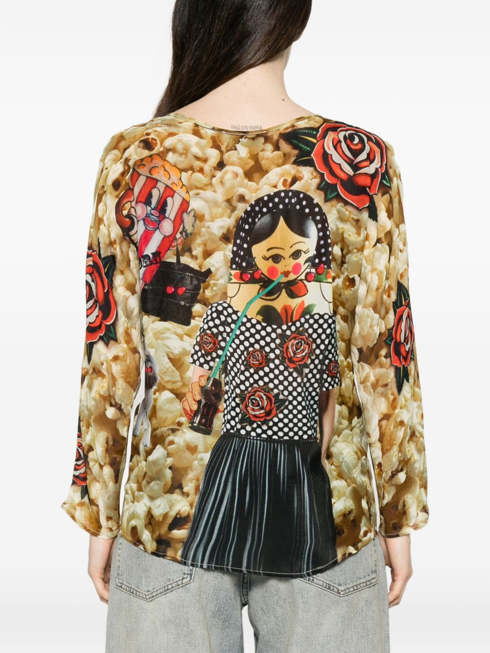 [THE ARTISTYLIST] Blouse SS26 POPCORN BLOUSE MLT