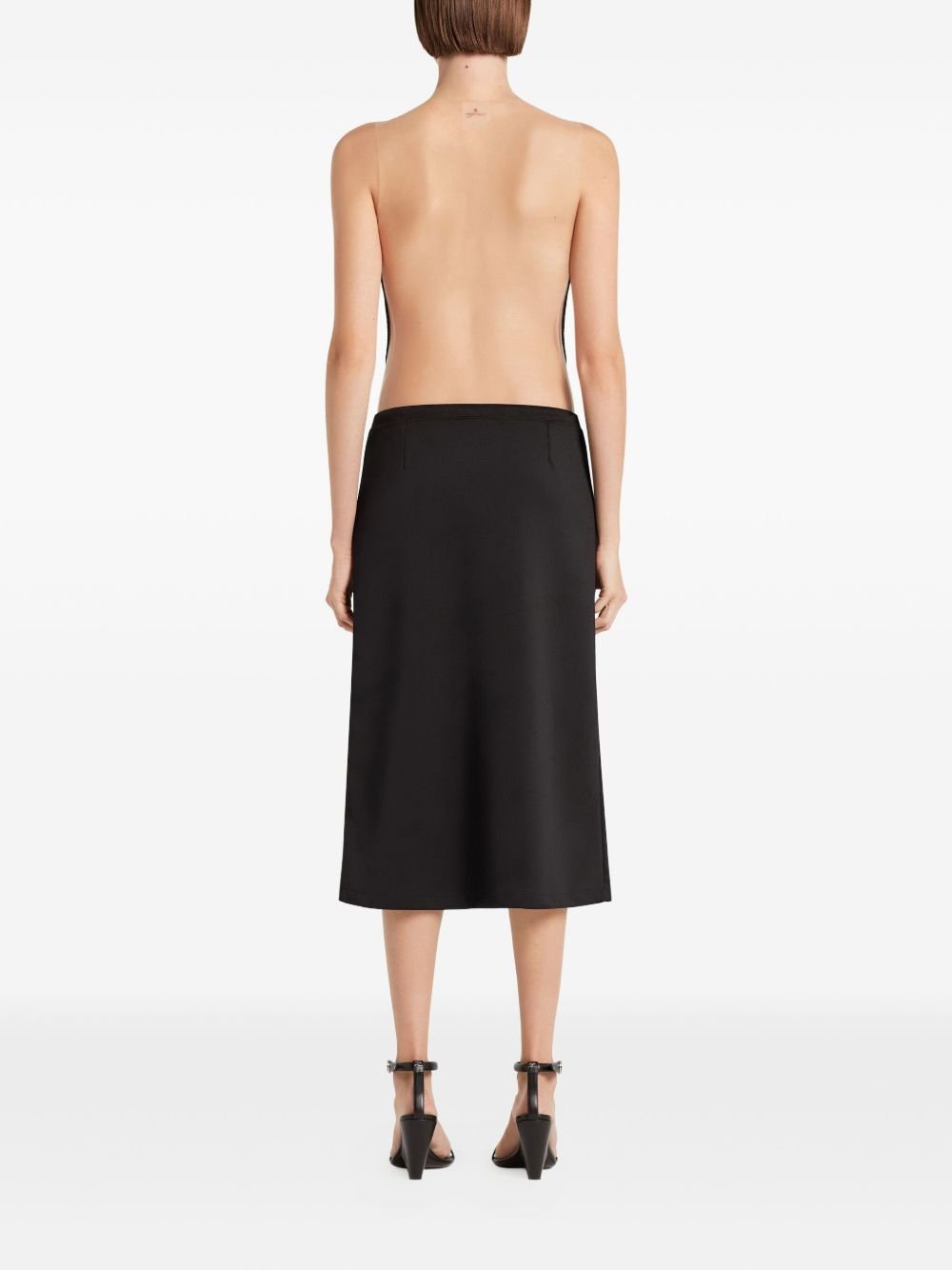 [Courreges] Midi skirt SS26 325JJU296JS0250 9999
