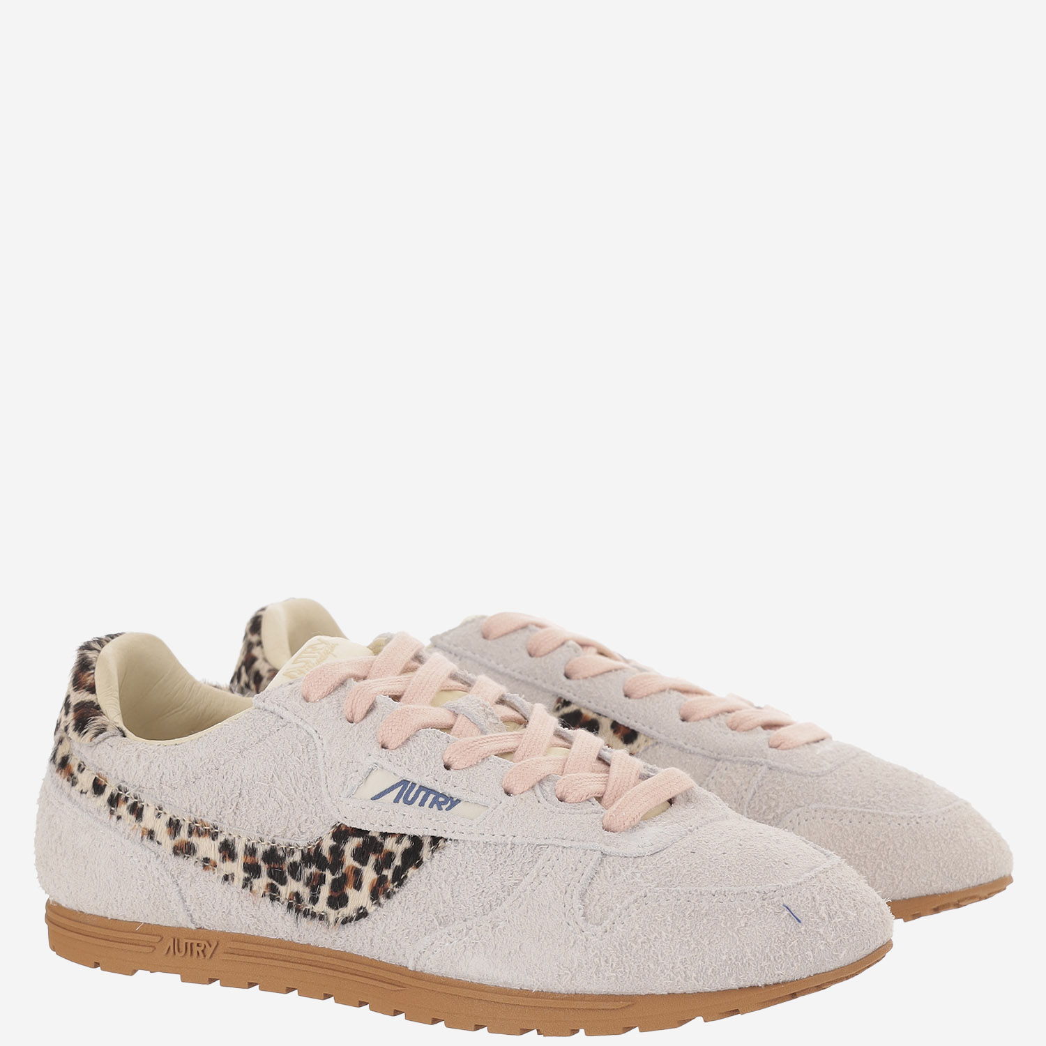[AUTRY] Sneakers FW26 WSLWYE01SUEDEPONYWHTLEO
