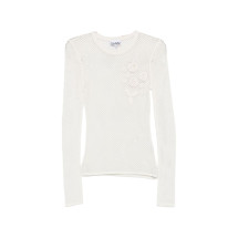 [GANNI] T-shirts Long Sleeve SS26 A1070231 135