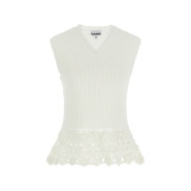 [GANNI] T-shirts Sleeveless SS26 A1070251 135
