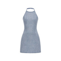 [SELF PORTRAIT] Sleeveless dress SS26 SS26 804S BLU