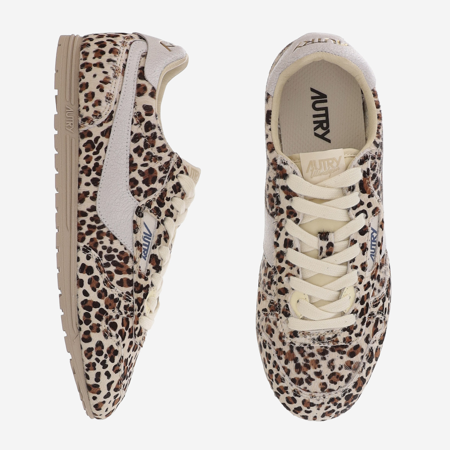 [AUTRY] Sneakers FW26 WSLWPZ02PONYCRLEALEOWHT