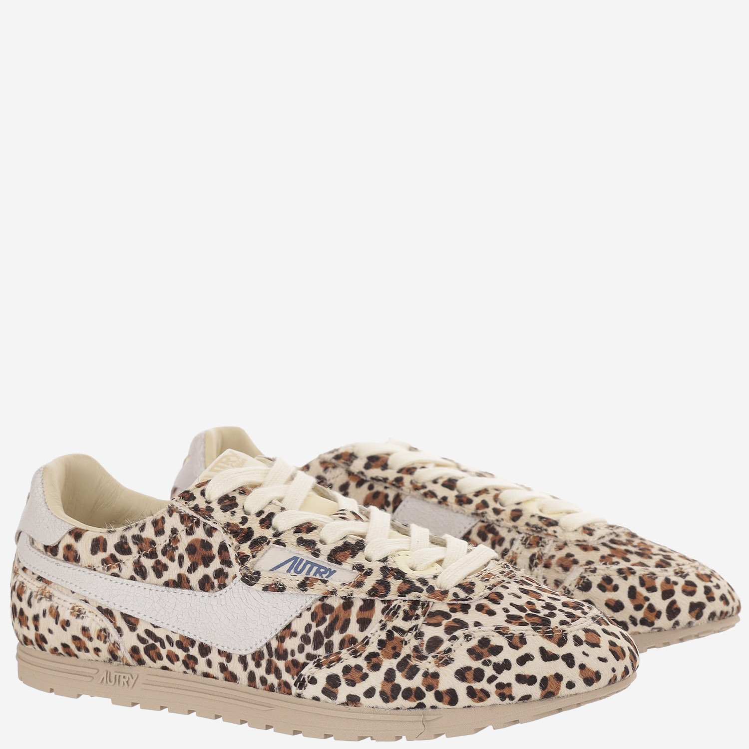 [AUTRY] Sneakers FW26 WSLWPZ02PONYCRLEALEOWHT