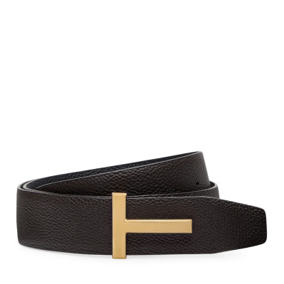 [Tom Ford] Belt SS26 TB178LCL236GENB BROWN BLACK