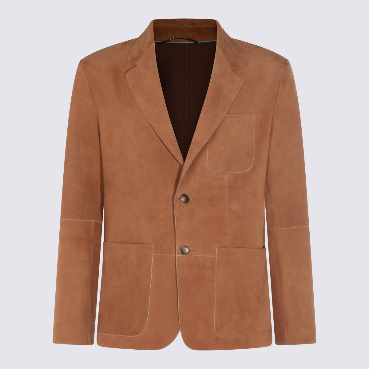 [Canali] Leather Jacket SS26 O70481LE00281703
