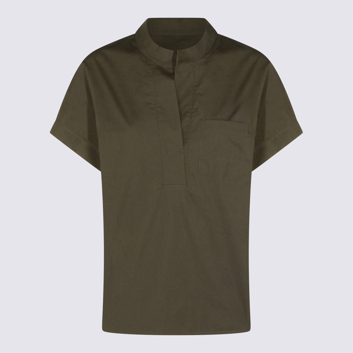 [Nine in the morning] Shirts Short Sleeve SS26 IL39G26OLIVA