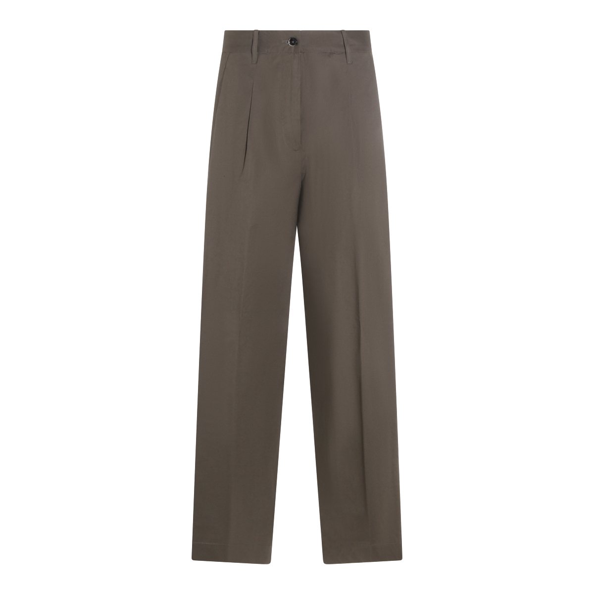 [Nine in the morning] Trousers SS26 PE99G26OLIVA