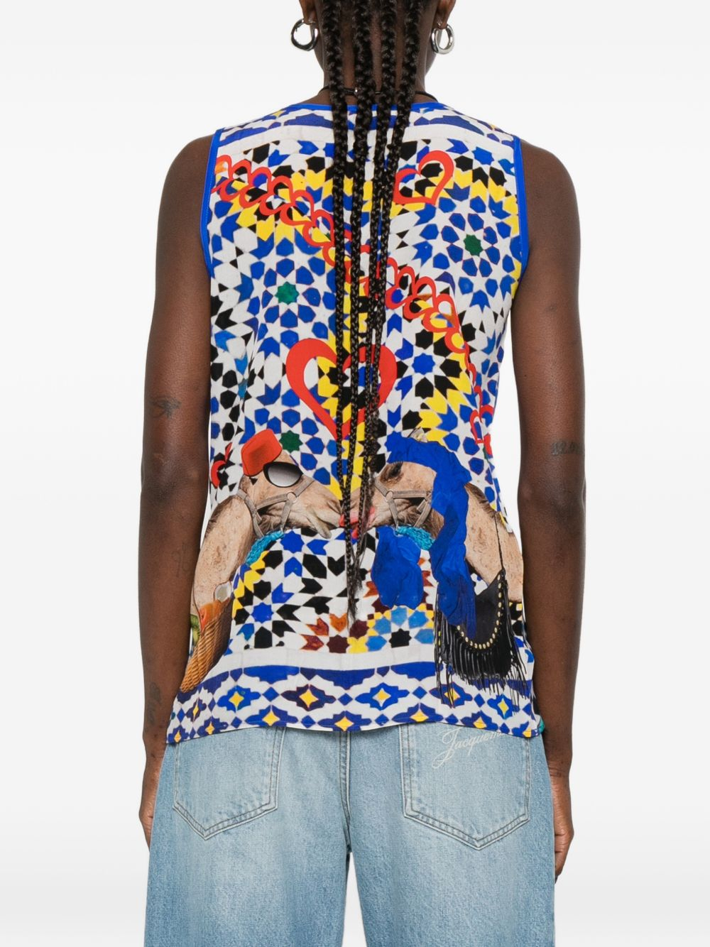 [THE ARTISTYLIST] Tank top SS26 PANDA TOP MLT