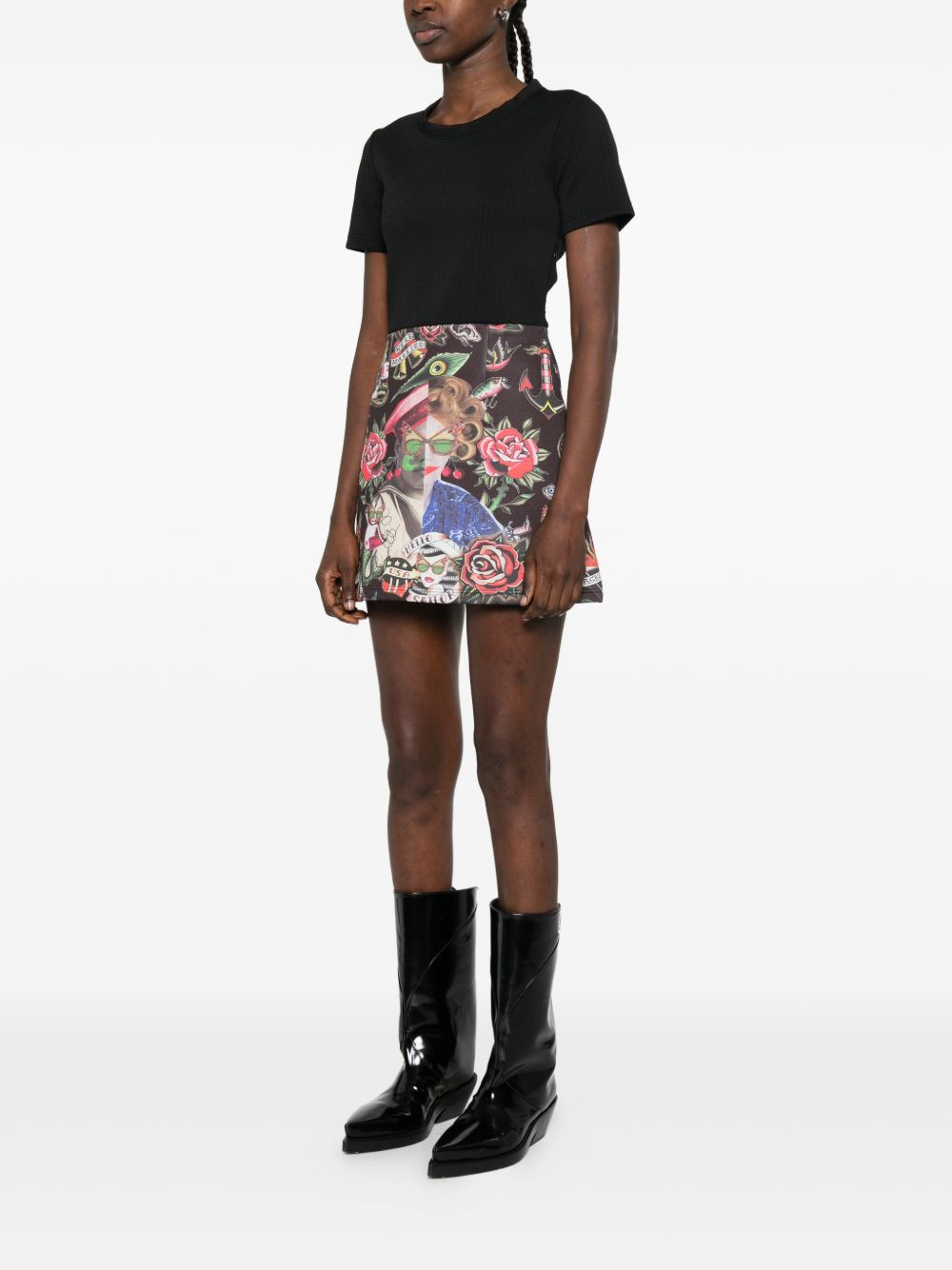 [THE ARTISTYLIST] Short sleeve dress SS26 OLD SCHOOL NEW DRESS MLT