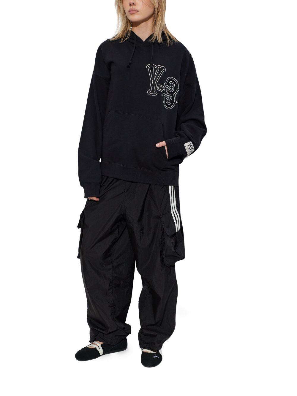 [Y - 3] Sweatshirt SS26 KQ9305 BLK