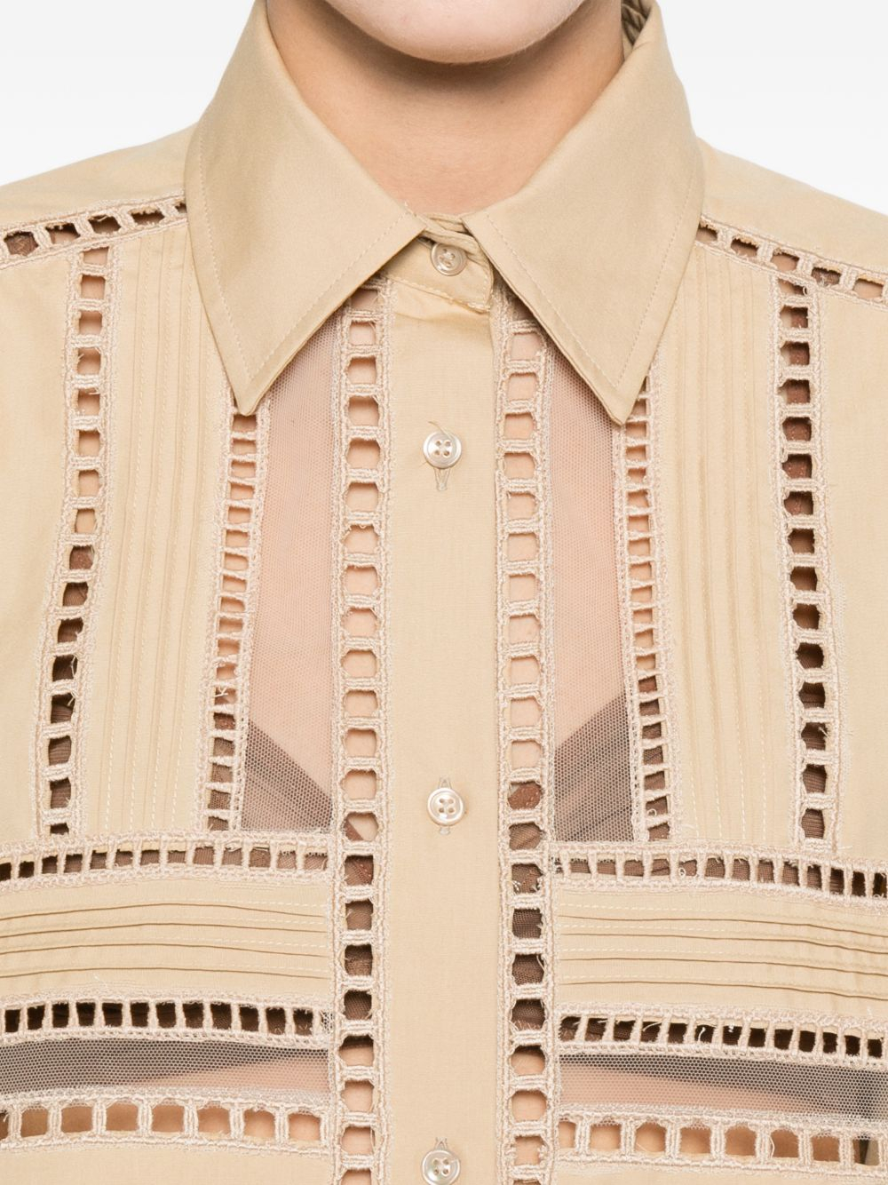 [Ermanno Scervino] Shirts Long Sleeve SS26 D482K391APWGF 61324