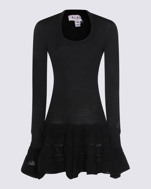 [Alaia] Long sleeve dress SS26 AA9R2867K164C995