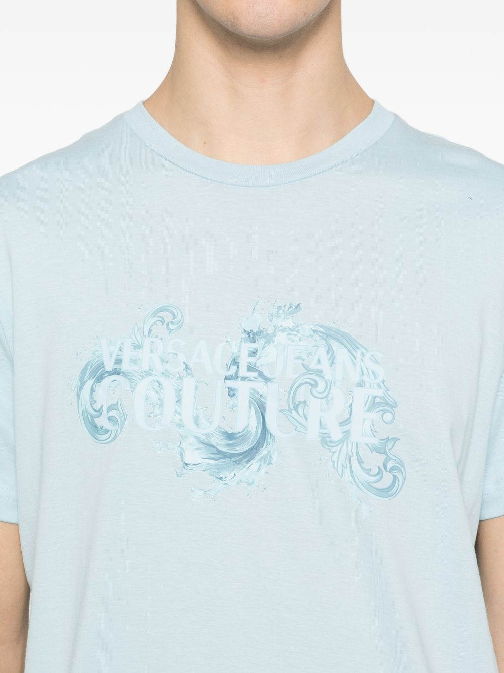[VERSACE JEANS COUTURE] T-shirts Short Sleeve SS26 80GAHE02 CJ00E 291