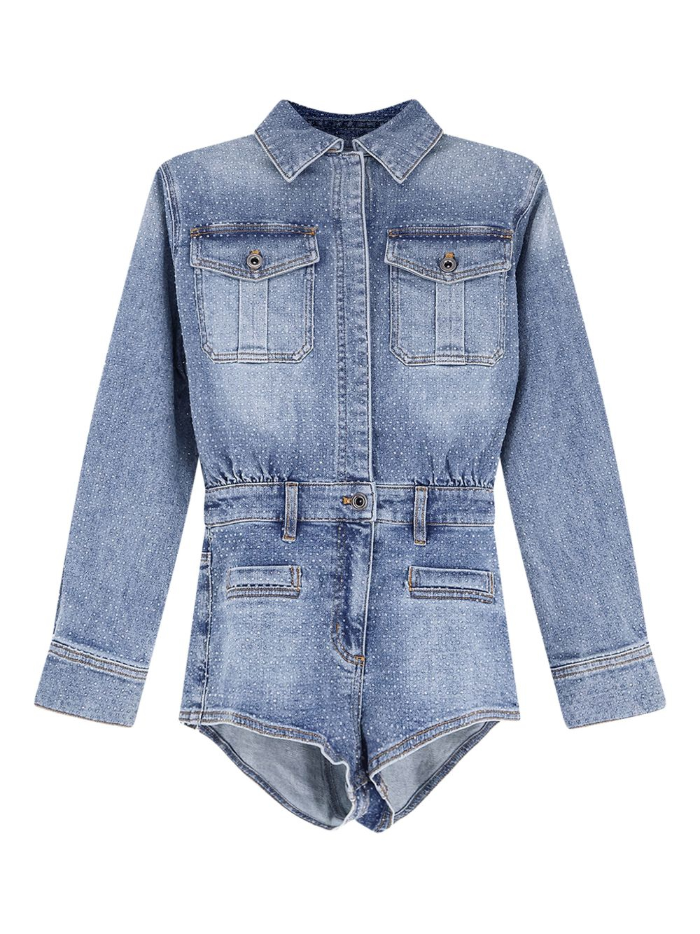 [SELF PORTRAIT] Jump suit SS26 RS26 801JSA BLBLU