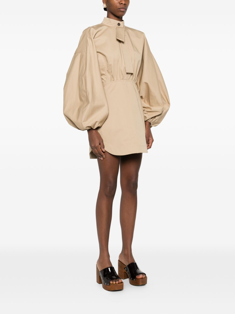 [Zimmermann] Long sleeve dress SS26 6918DC261 BEG