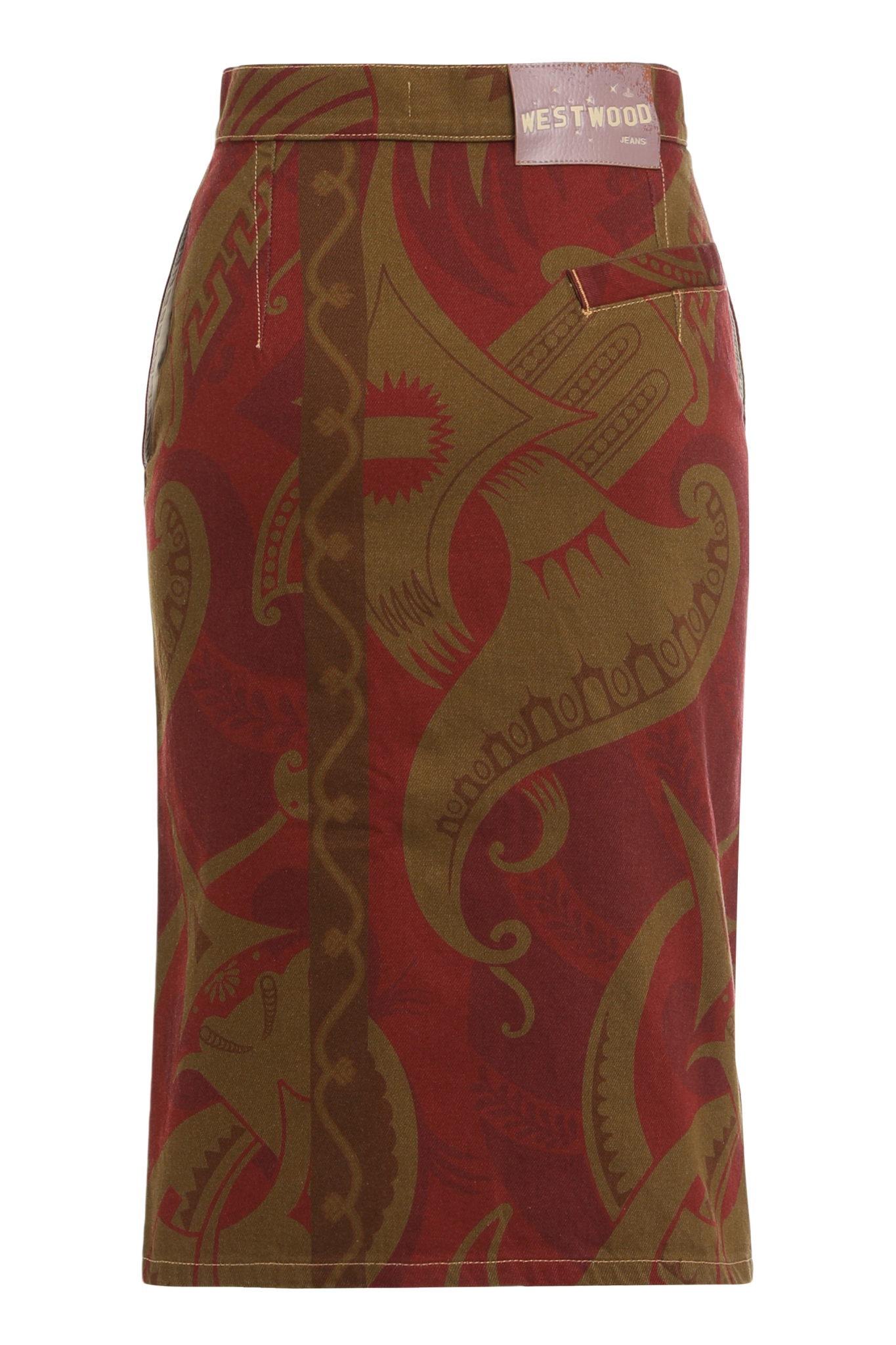 [Vivienne Westwood] Midi skirt FW25 1903001CW00SD_O305
