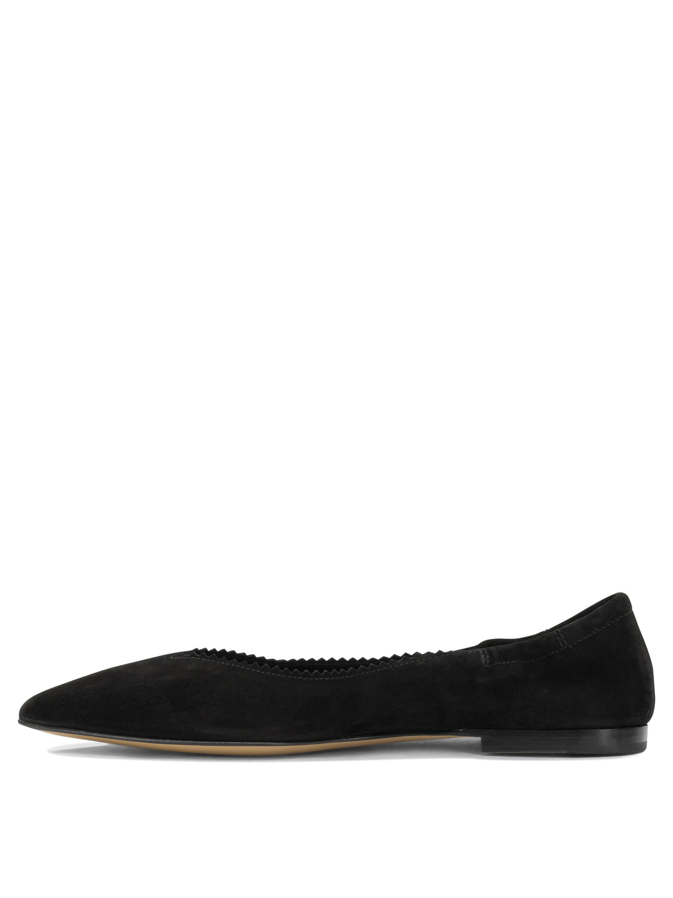 [Pomme D'Or] Flat shoes FW26 1200BCAMOSCIO NERO