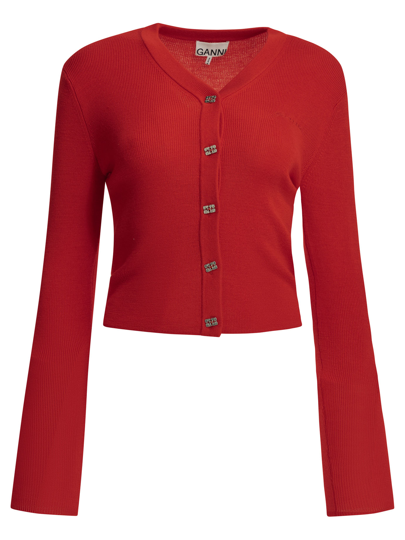 [GANNI] Cardigan FW26 A116001206P